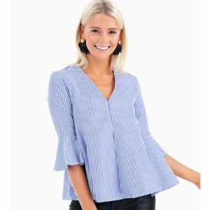 Tuckernuck Striped Blouse - NWOT